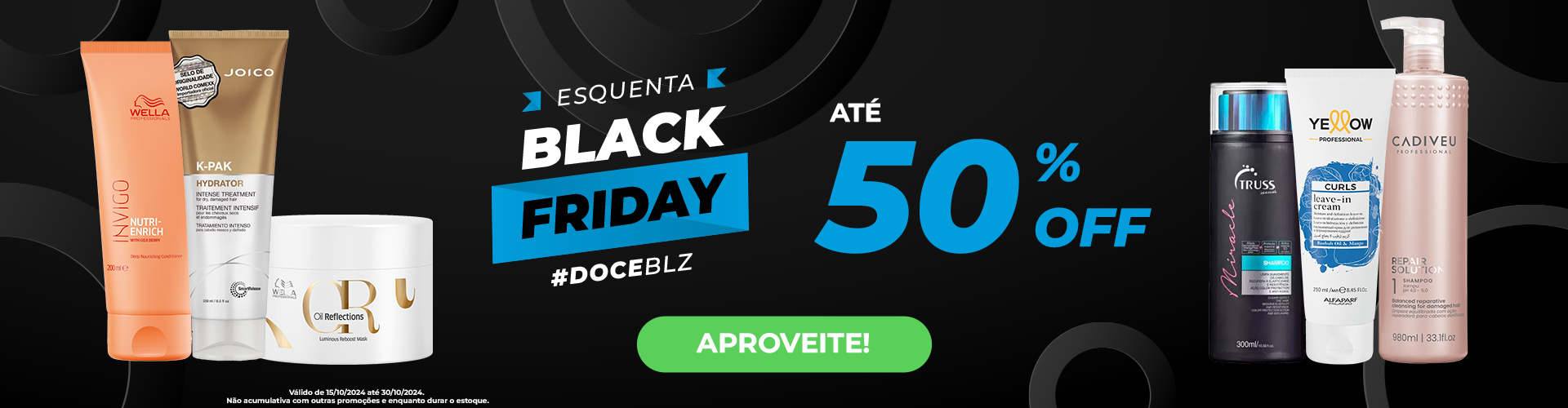 Pré Black 50% OFF Desktop