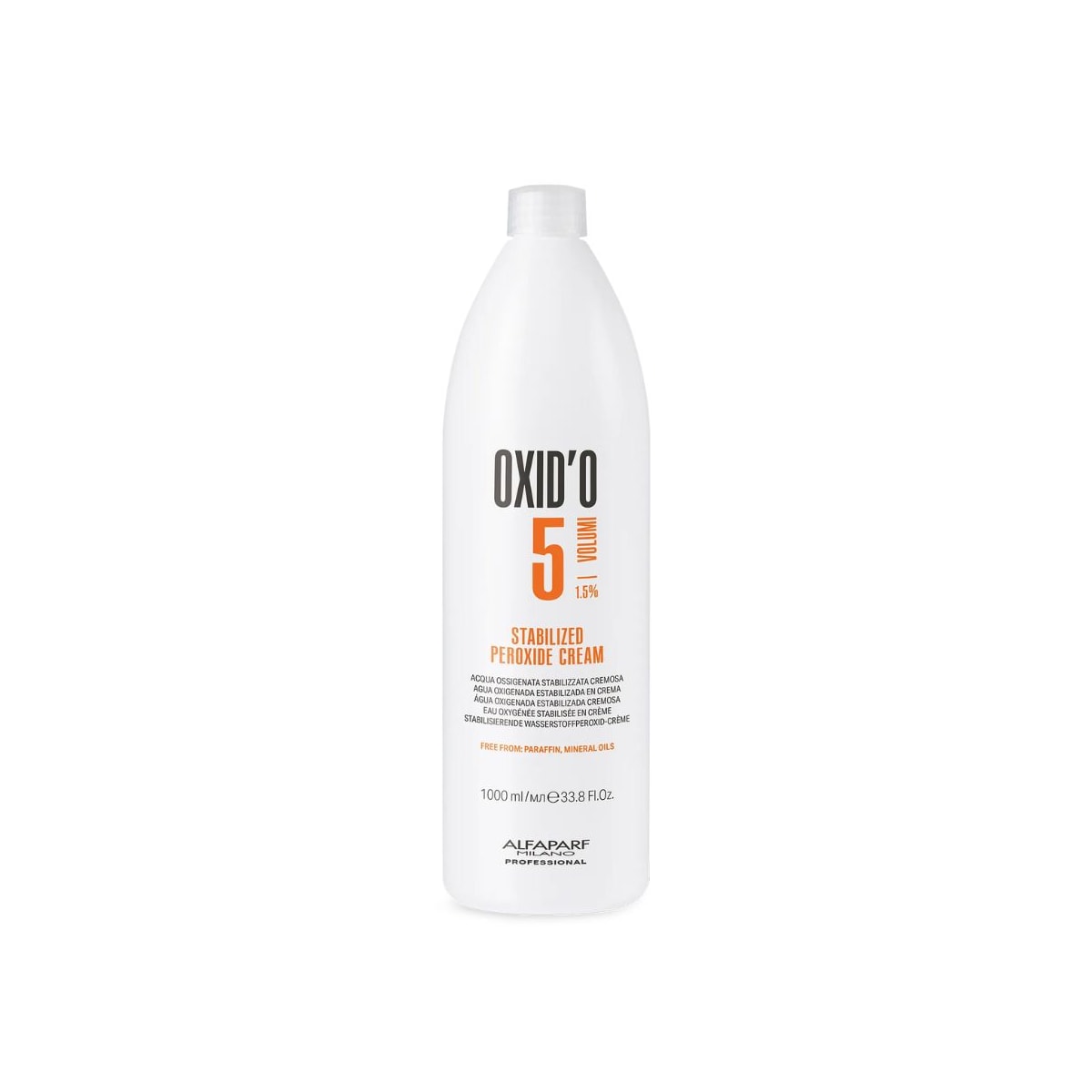 Agua Oxigenada Alfaparf Oxid'o 1.5% 5 volumes 1 Litro