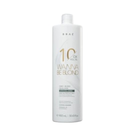 Agua Oxigenada Braé Wanna Be Blond 10 Volume Ox 900 ml