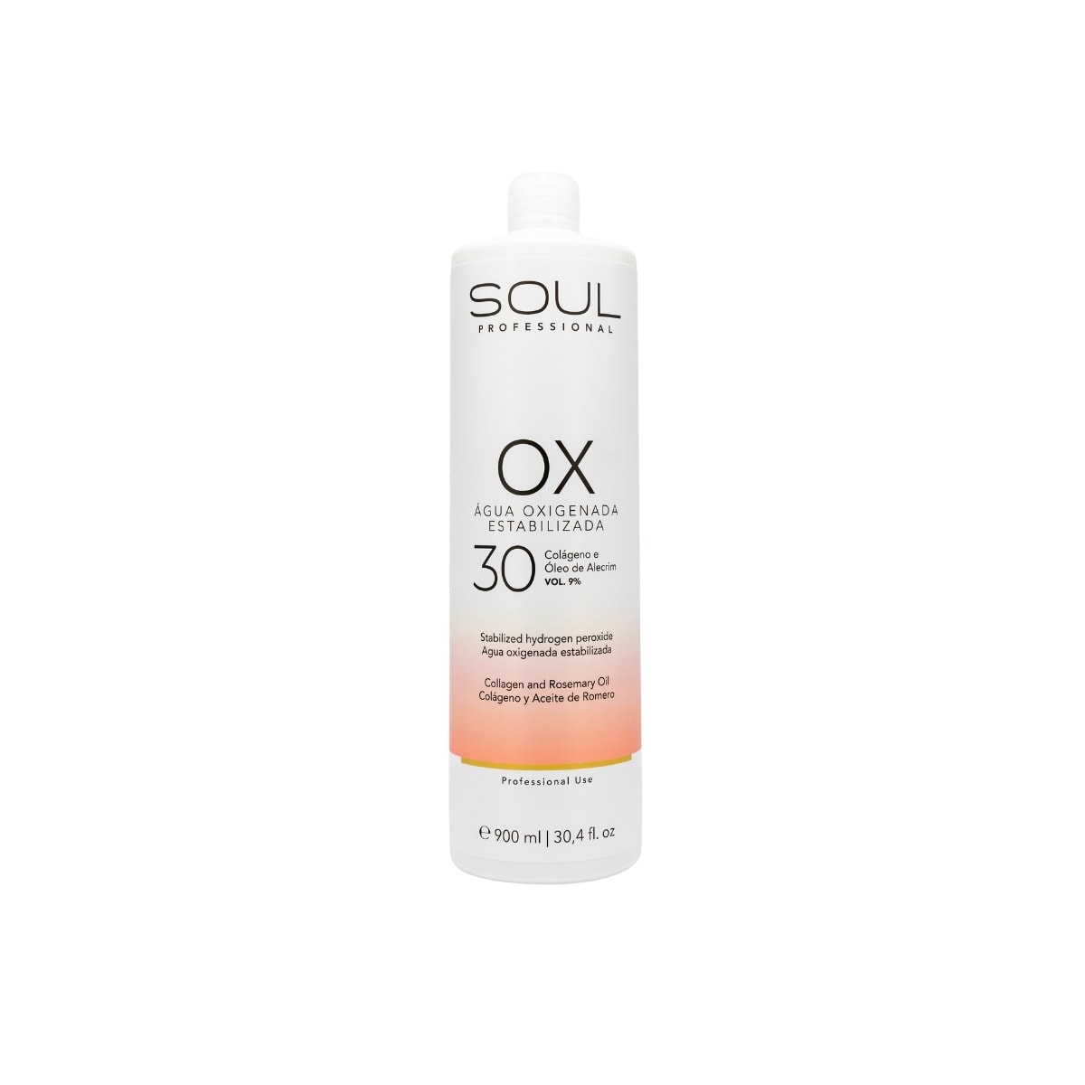 Agua Oxigenada Soul OX Vol 30 900 ml Agua Oxigenada Soul OX Vol 30 900 ml