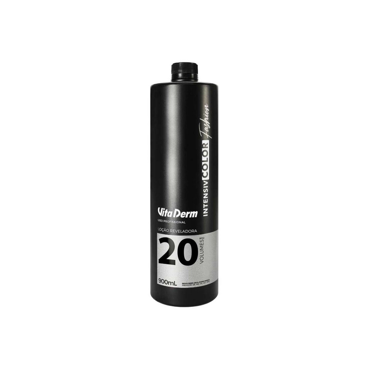 Agua Oxigenada Vita Derm Intensiv Color Fashion 20 Volumes 900 ml