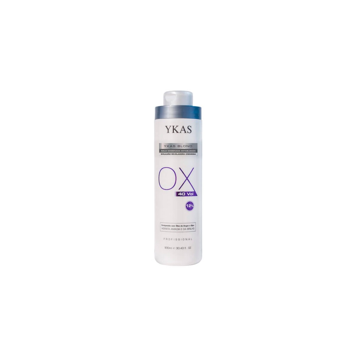 Agua Oxigenada Ykas Blond Ox 900 ml 40 Volumes