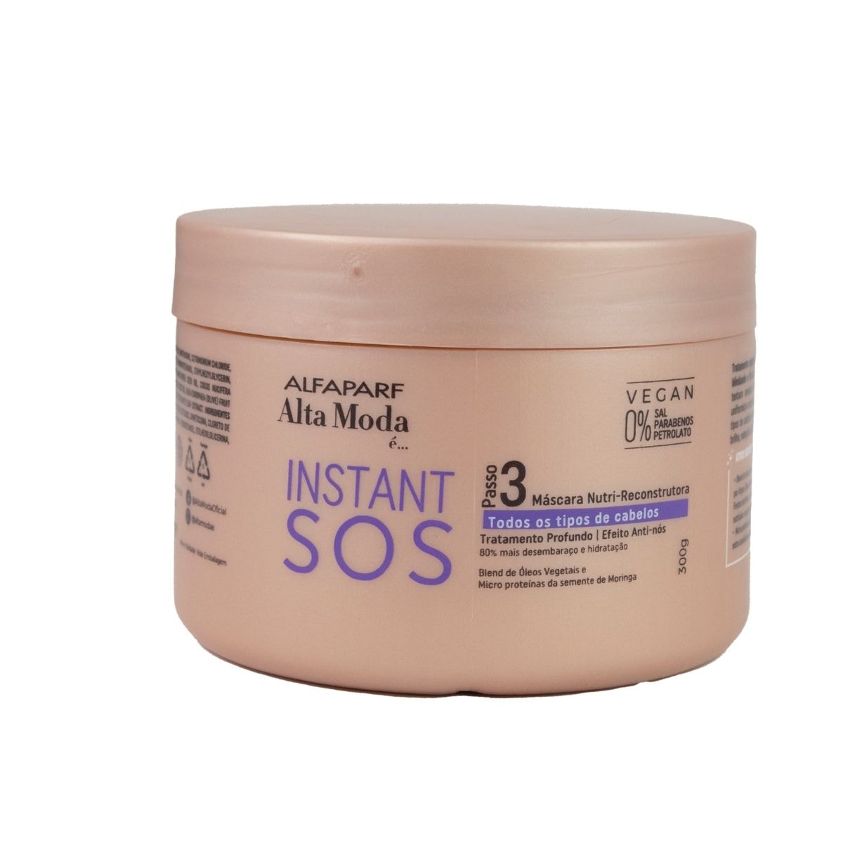 Alfaparf Alta Moda SOS Máscara Nutri-Reconstrutora 300g Alfaparf Alta Moda SOS Máscara Nutri-Reconstrutora 300g
