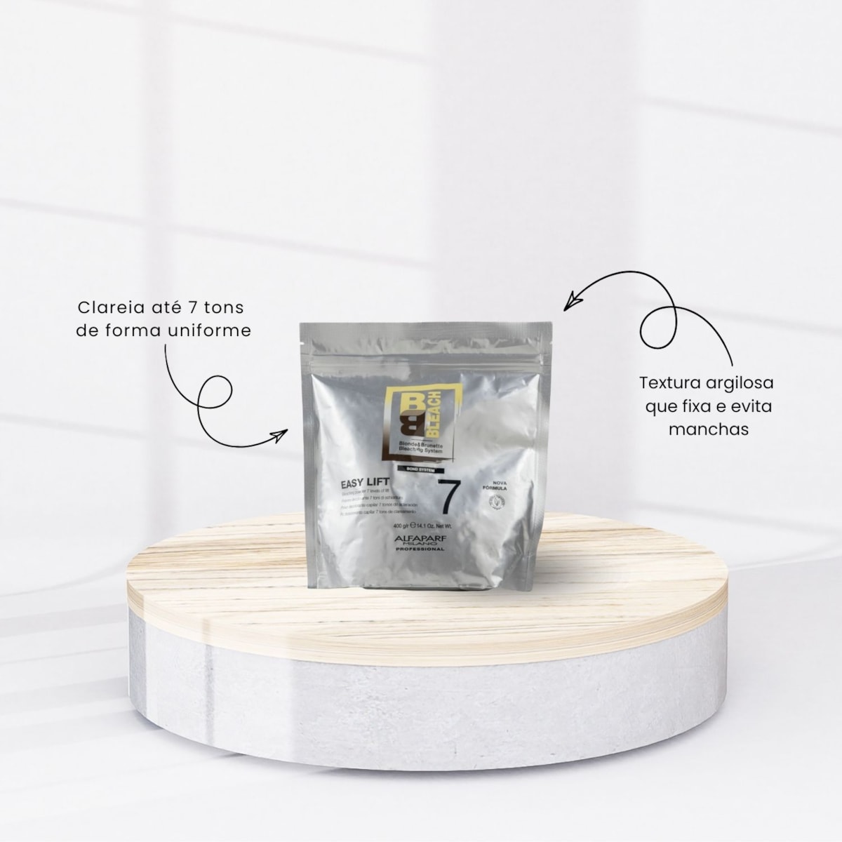 Alfaparf BB Bleach Easy Lift 7 Pó Descolorante 400g Alfaparf BB Bleach Easy Lift 7 Pó Descolorante 400g
