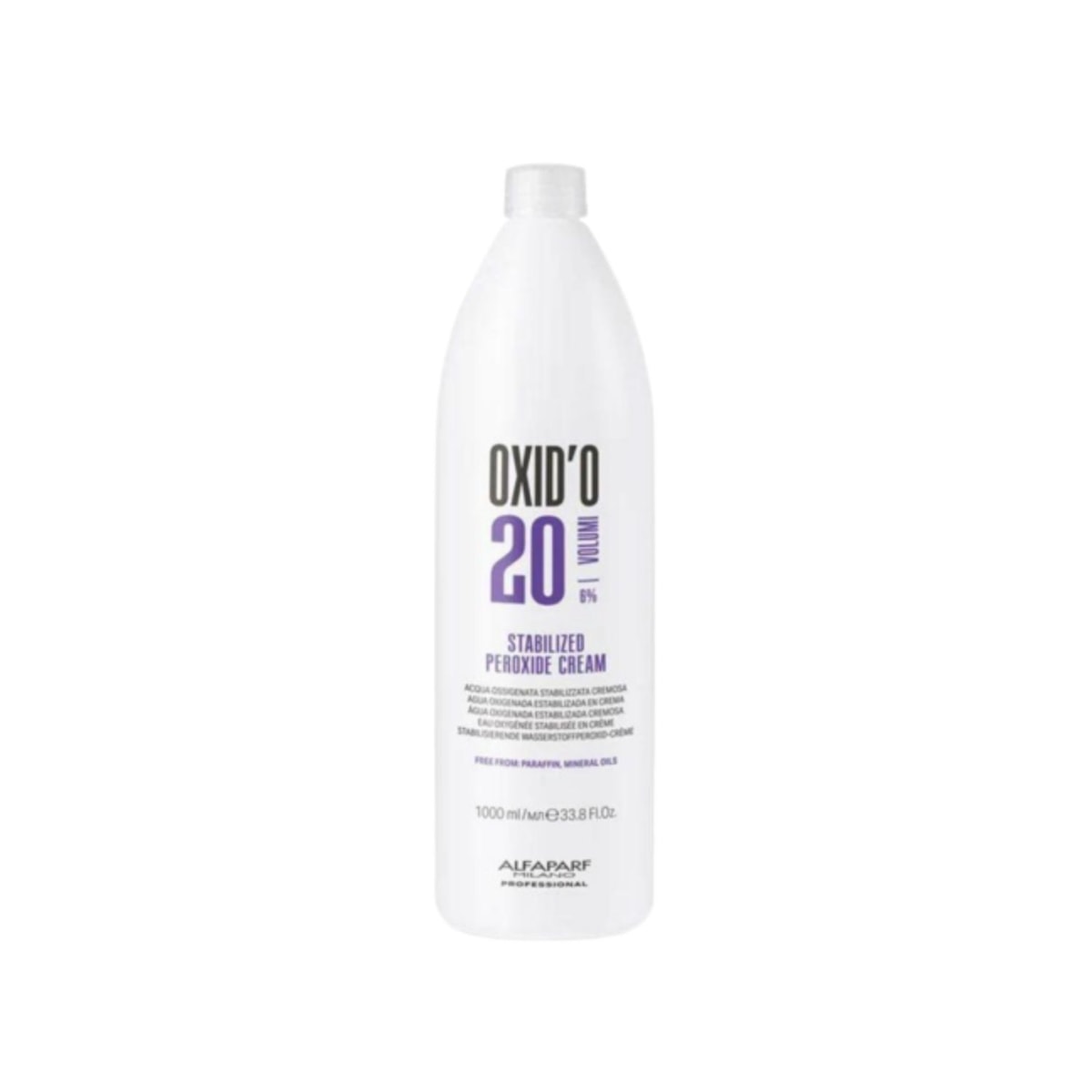 Alfaparf Oxid'o 6% - Água Oxigenada 20 volumes 1000ml