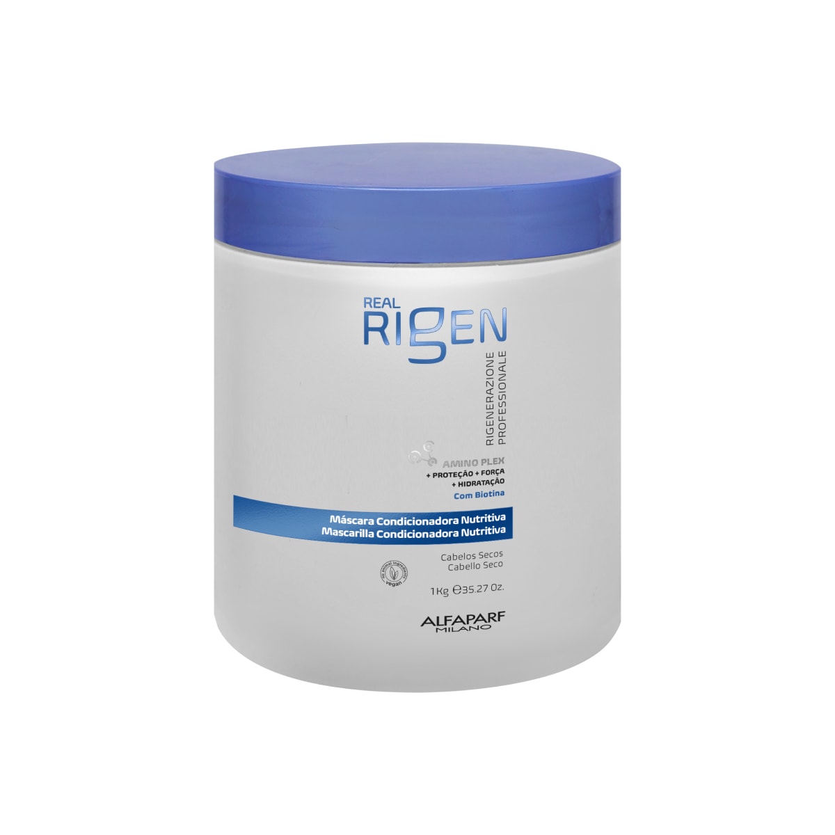 Alfaparf Real Rigen Máscara Condicionadora Nutritiva 1000g Alfaparf Real Rigen Máscara Condicionadora Nutritiva 1000g