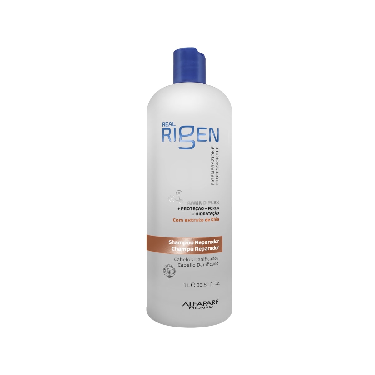 Alfaparf Real Rigen Shampoo Reparador 1000ml Alfaparf Real Rigen Shampoo Reparador 1000ml