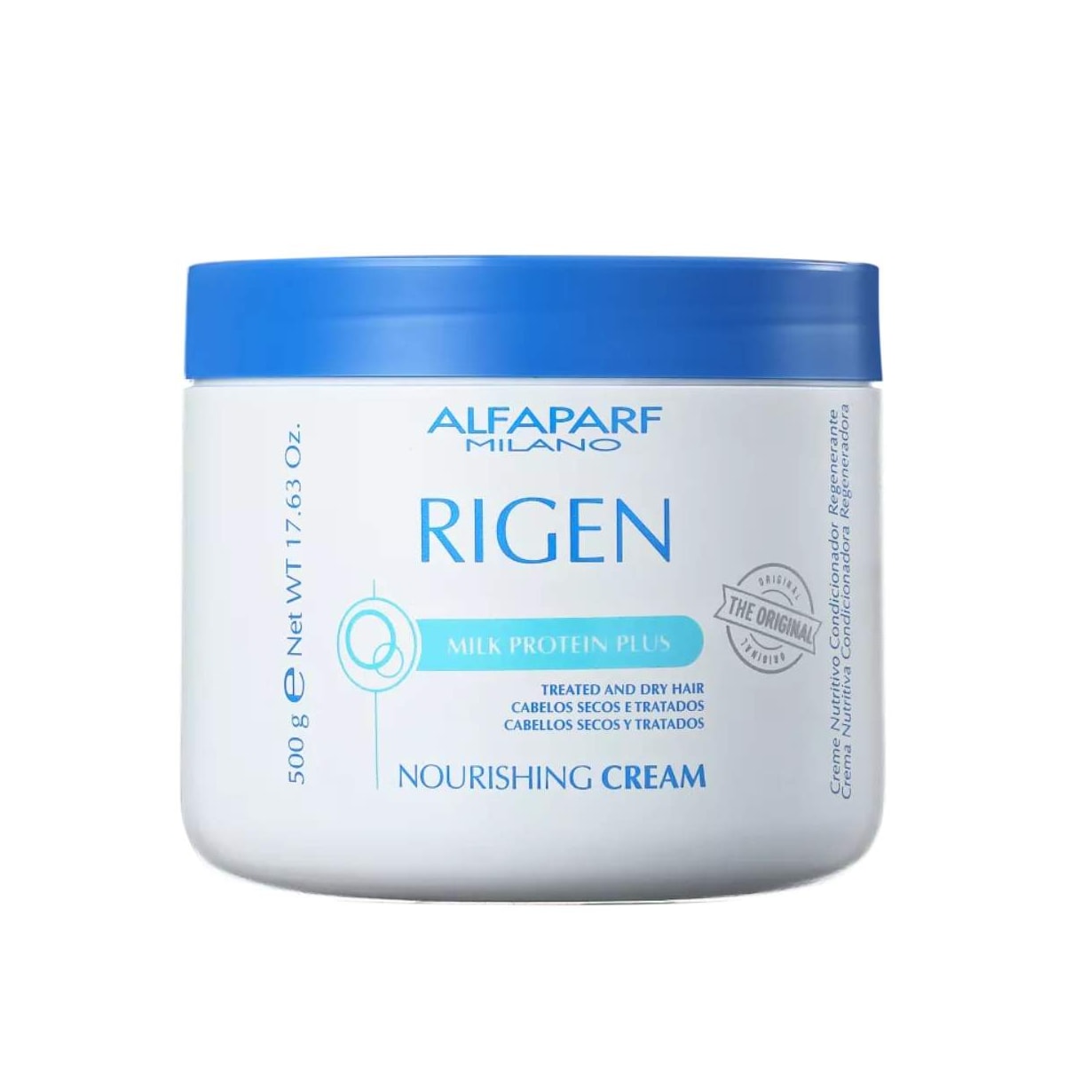 Alfaparf Rigen Milk Protein Plus Nourishing Cream Máscara 500g Alfaparf Rigen Milk Protein Plus Nourishing Cream Máscara 500g
