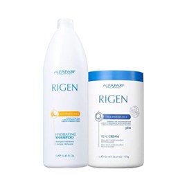 Alfaparf Rigen Shampoo Tamarind 1000ml + Milk Protein Plus Real Cream 1000ml
