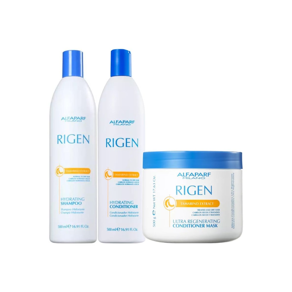 Alfaparf Rigen Tamarind Hydrating Kit Trio Pequeno Alfaparf Rigen Tamarind Hydrating Kit Trio Pequeno