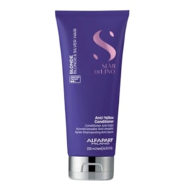 Alfaparf Semi Di Lino Blonde Anti-Yellow - Condicionador 200ml Alfaparf Semi Di Lino Blonde Anti-Yellow - Condicionador 200ml