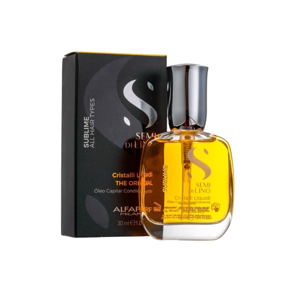 Alfaparf Semi Di Lino Cristalli Liquidi Óleo Capilar 30ml Alfaparf Semi Di Lino Cristalli Liquidi Óleo Capilar 30ml