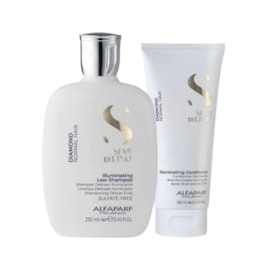 Alfaparf Semi Di Lino Diamond Illuminating Kit Shampoo 250ml + Condicionador 200ml Alfaparf Semi Di Lino Diamond Illuminating Kit Shampoo 250ml + Condicionador 200ml