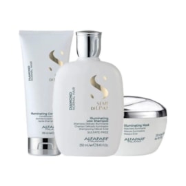 Alfaparf Semi Di Lino Diamond Illuminating Kit Trio Pequeno Alfaparf Semi Di Lino Diamond Illuminating Kit Trio Pequeno
