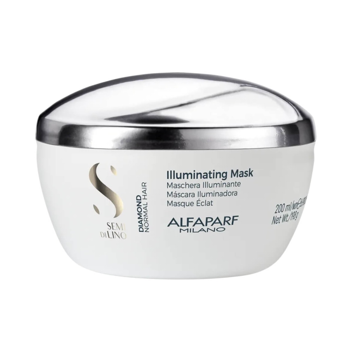 Alfaparf Semi Di Lino Diamond Illuminating - Máscara Capilar 200ml Alfaparf Semi Di Lino Diamond Illuminating - Máscara Capilar 200ml
