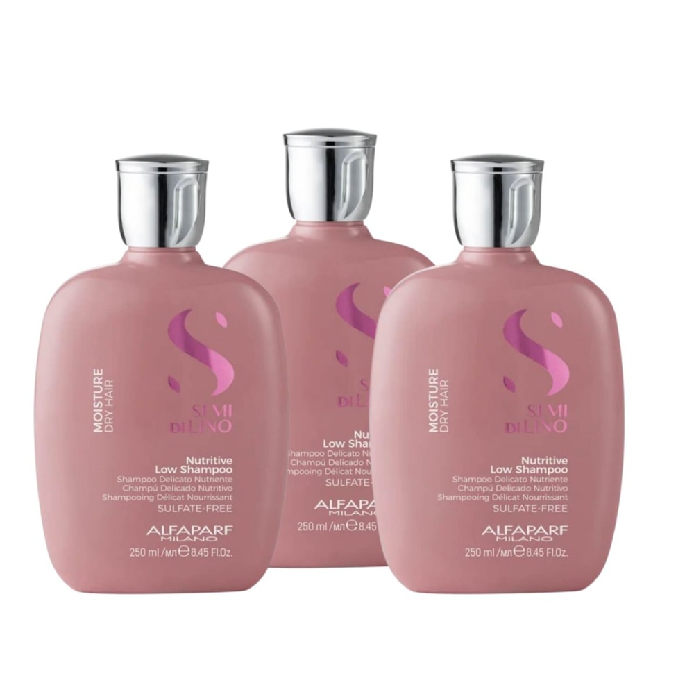 Alfaparf Semi Di Lino Moisture Nutritive Kit 2 Shampoo 250ml