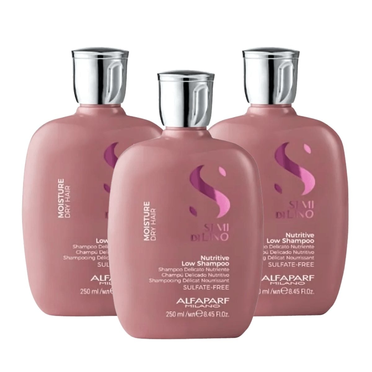 Alfaparf Semi Di Lino Moisture Nutritive Kit 3 Shampoo 250ml Alfaparf Semi Di Lino Moisture Nutritive Kit 3 Shampoo 250ml