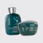 Alfaparf Semi Di Lino Reconstruction Reparative Shampoo 250ml + Máscara 200ml
