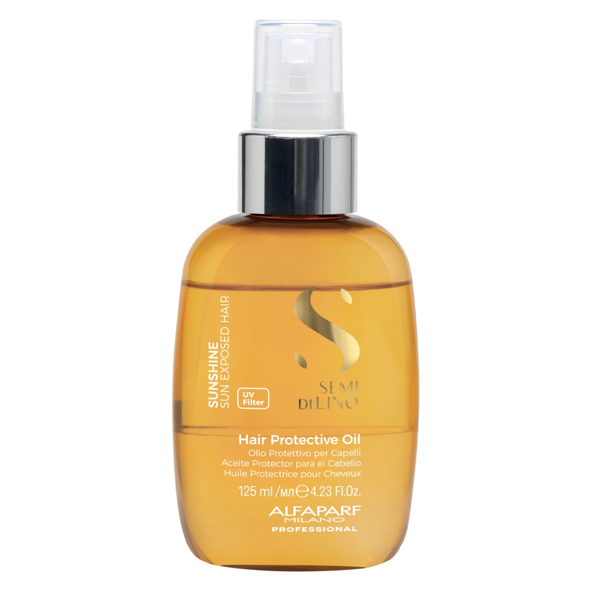 Alfaparf Semi Di Lino Sunshine Hair Protective Oil 125ml Alfaparf Semi Di Lino Sunshine Hair Protective Oil 125ml