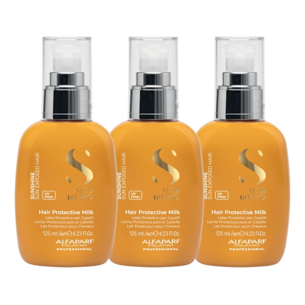 Alfaparf Semi Di Lino Sunshine Kit 3 Leave-in 125ml