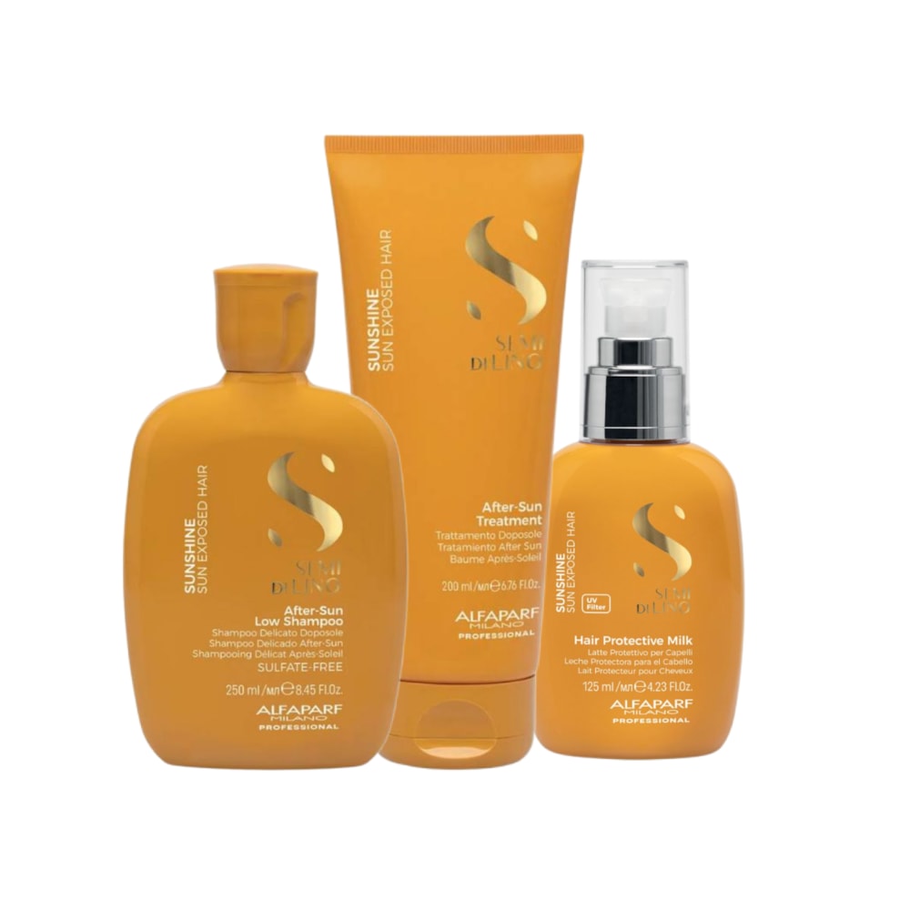 Alfaparf Semi Di Lino Sunshine Kit Home Care (3 Produtos)