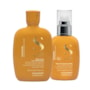 Alfaparf Semi Di Lino Sunshine Kit Shampoo e Leave-in