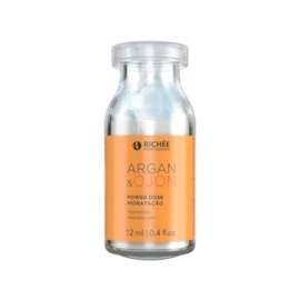 Ampola Richée Argan e Ojon Power Dose Hidratação 12 ml