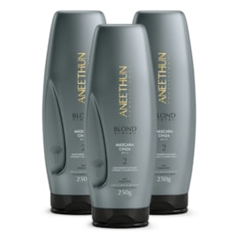 Aneethun Blond System Kit 3 Máscara Cinza 250g Aneethun Blond System Kit 3 Máscara Cinza 250g