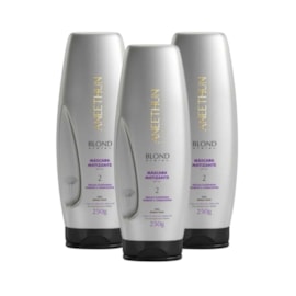 Aneethun Blond System Kit 3 Máscara Matizante 250g Aneethun Blond System Kit 3 Máscara Matizante 250g