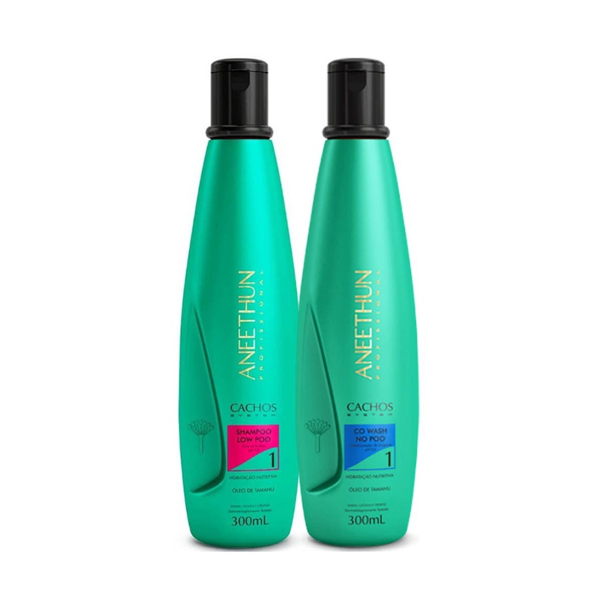 Aneethun Cachos Shampoo 300ml + Co Wash 300ml Aneethun Cachos Shampoo 300ml + Co Wash 300ml