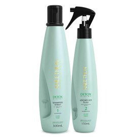 Aneethun Detox Shampoo 300ml + Loção Ice Scalp 150ml