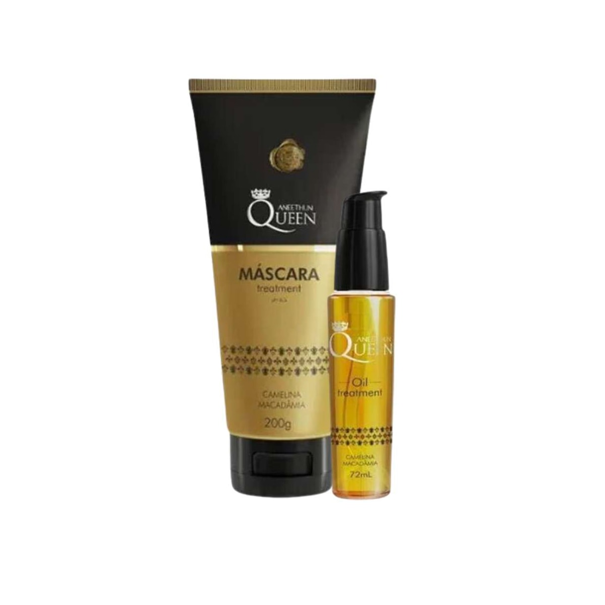 Aneethun Queen Kit Óleo Finalizador + Máscara Aneethun Queen Kit Óleo Finalizador + Máscara