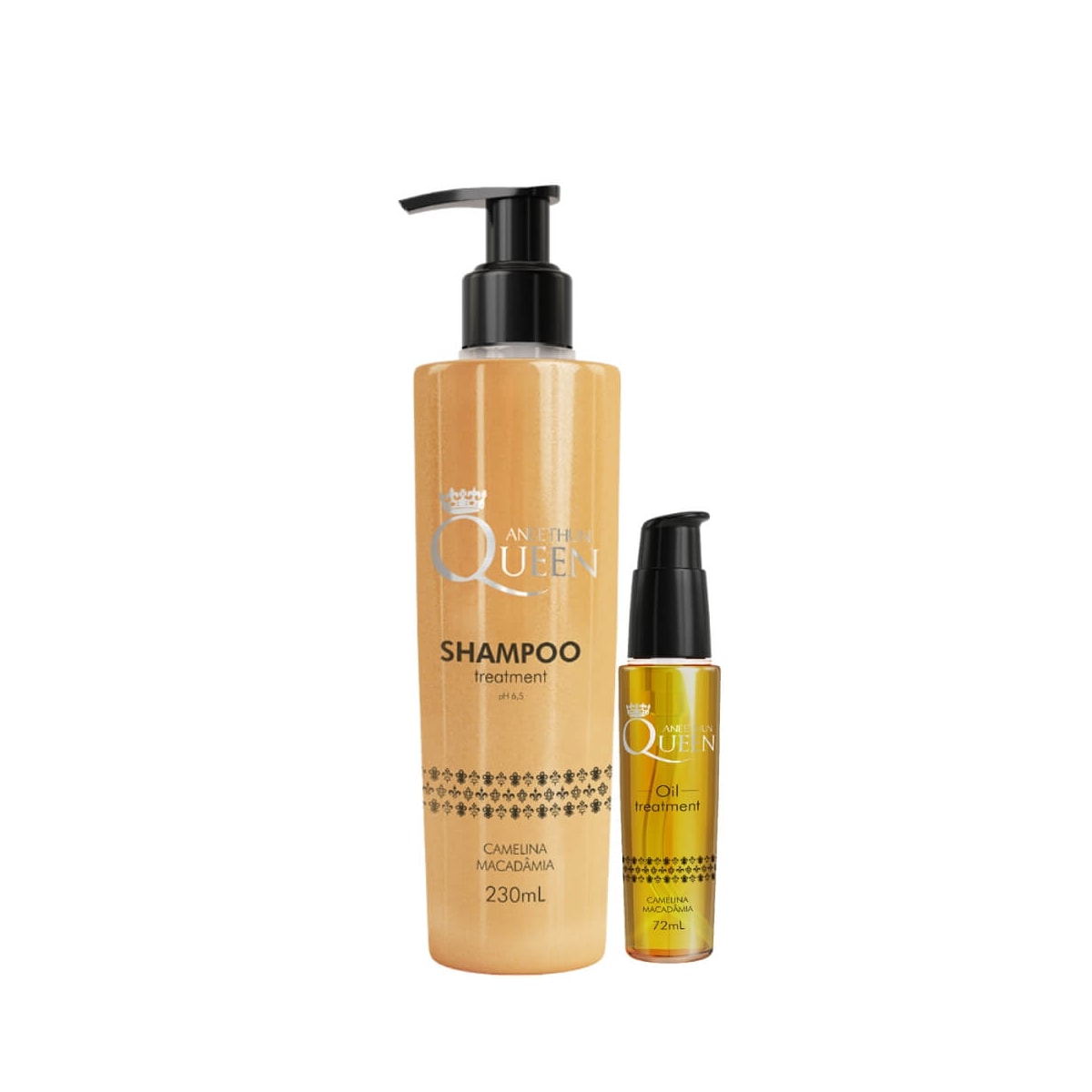 Aneethun Queen Kit Shampoo + Óleo Finalizador Aneethun Queen Kit Shampoo + Óleo Finalizador