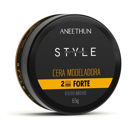 Aneethun Style Cera Modeladora 2 - Forte - Efeito Brilho 65g