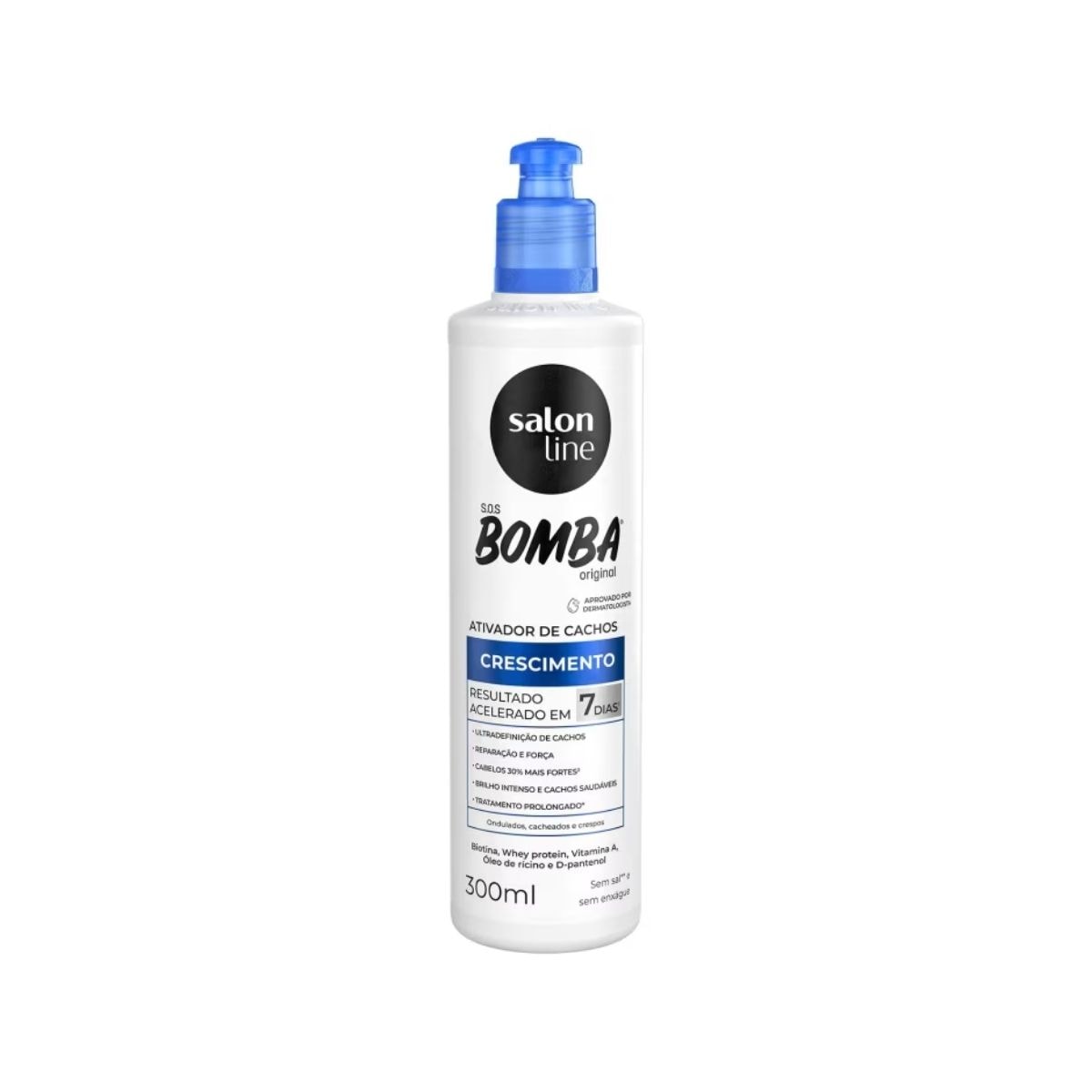 Ativador de Cachos Salon Line SOS Bomba Original para Cabelo Cacheado 300 ml Ativador de Cachos Salon Line SOS Bomba Original para Cabelo Cacheado 300 ml