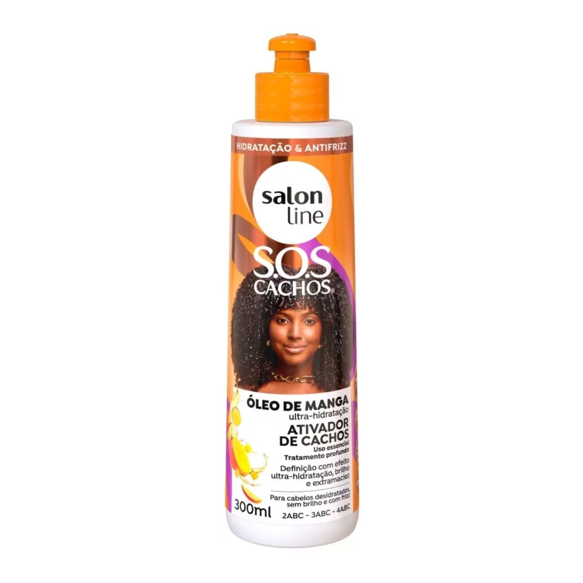 Ativador de Cachos Salon Line SOS Cachos Oleo de Manga para Cabelo Cacheado 300 ml Ativador de Cachos Salon Line SOS Cachos Oleo de Manga para Cabelo Cacheado 300 ml