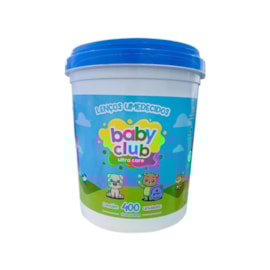 Baby Club Lenços Umedecidos Balde Azul 400 Folhas Baby Club Lenços Umedecidos Balde Azul 400 Folhas
