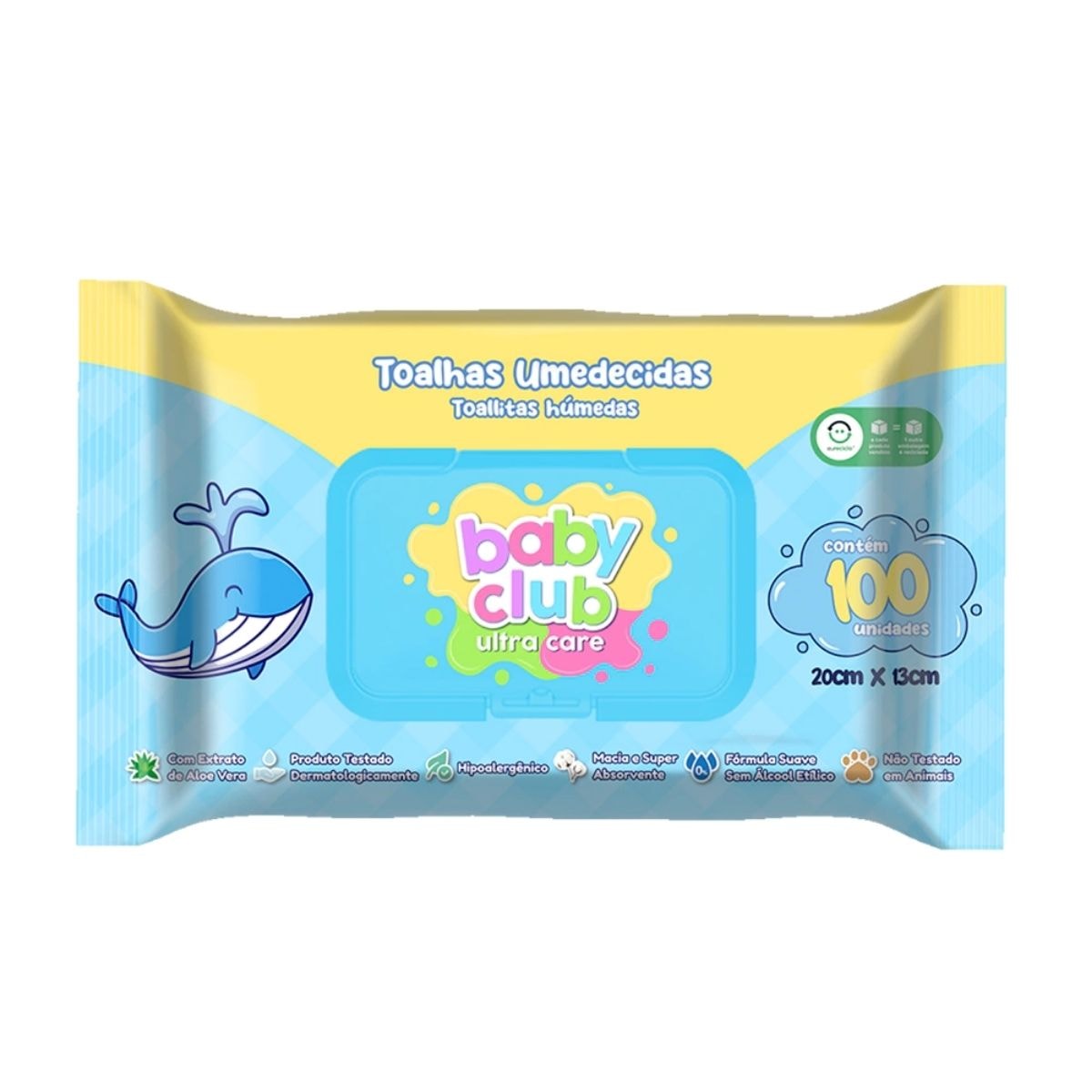 Baby Club Toalhas Umedecidas Premium 100 Folhas Baby Club Toalhas Umedecidas Premium 100 Folhas