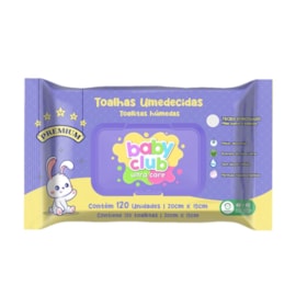 Baby Club Toalhas Umedecidas Premium 120 Folhas Baby Club Toalhas Umedecidas Premium 120 Folhas