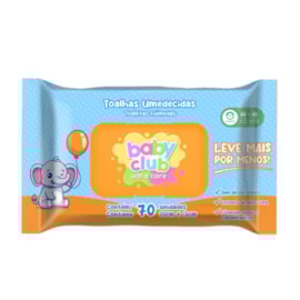 Baby Club Toalhas Umedecidas Tradicional 70 Folhas Baby Club Toalhas Umedecidas Tradicional 70 Folhas
