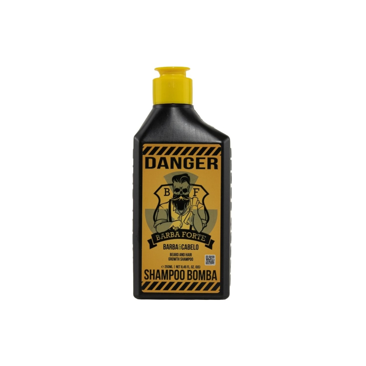Barba Forte Danger Shampoo Bomba Crescimento e Força 250 ml
