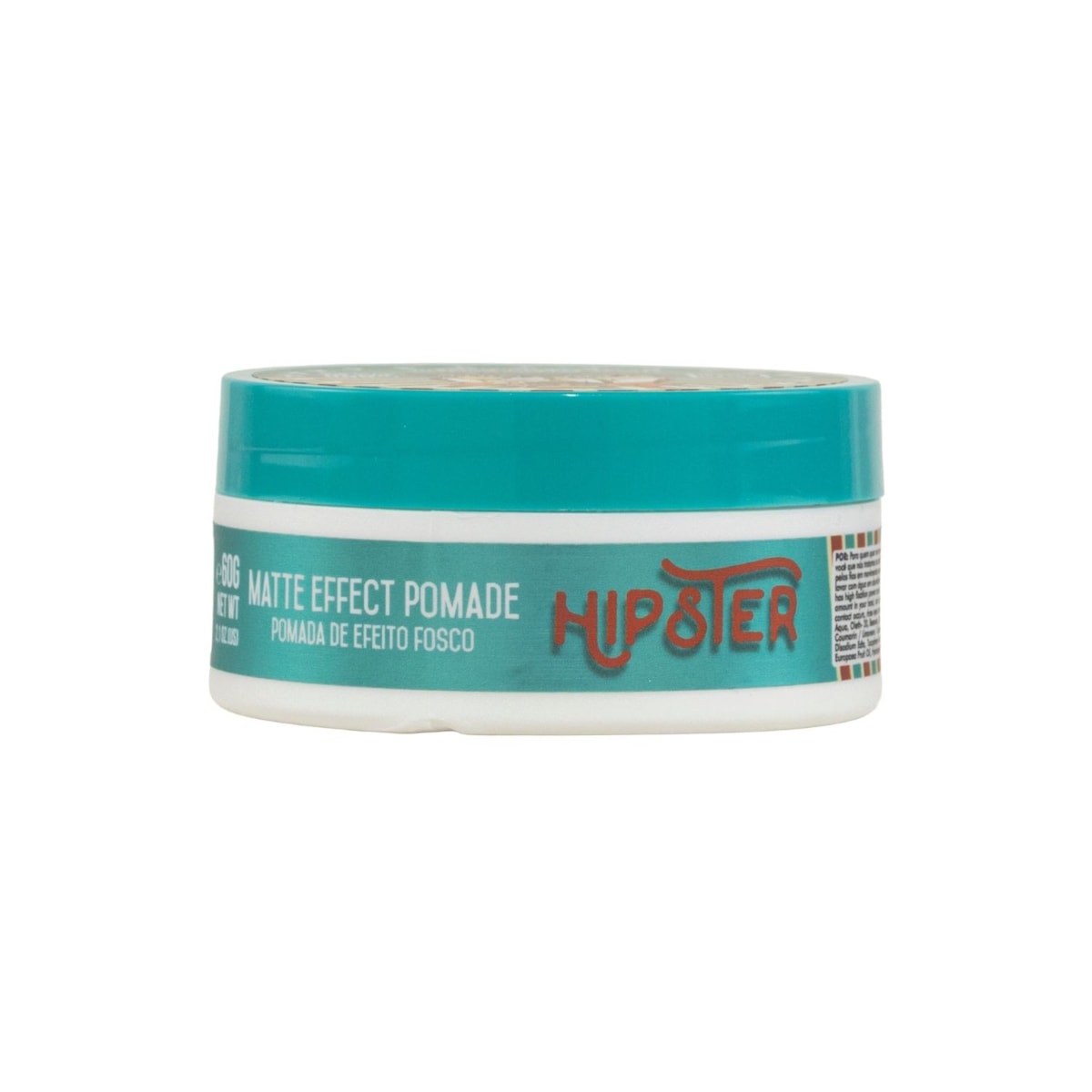 Barba Forte Hipster Matte Effect Pomade Fixação 60 g Barba Forte Hipster Matte Effect Pomade Fixação 60 g
