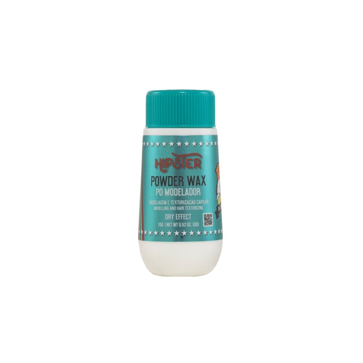 Barba Forte Hipster Pó Modelador Powder Wax 15 g