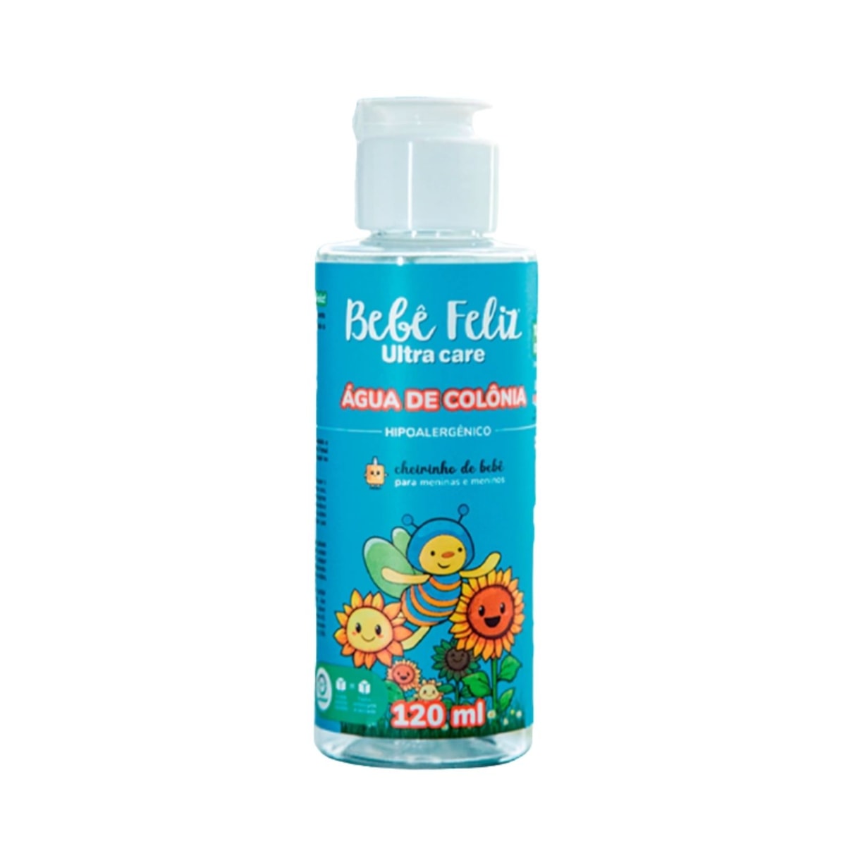 Bebê Feliz Água de Colônia Perfume Suave Infantil 120 ml Bebê Feliz Água de Colônia Perfume Suave Infantil 120 ml