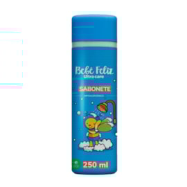 Bebê Feliz Sabonete Limpeza Suave Pele Delicada 200 ml
