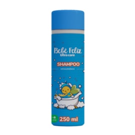 Bebê Feliz Shampoo limpeza suave cabelos delicados 200 ml