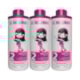 Bonequinha Escandalosa Passo 2 Kit 3 Máscara Capilar 1000ml