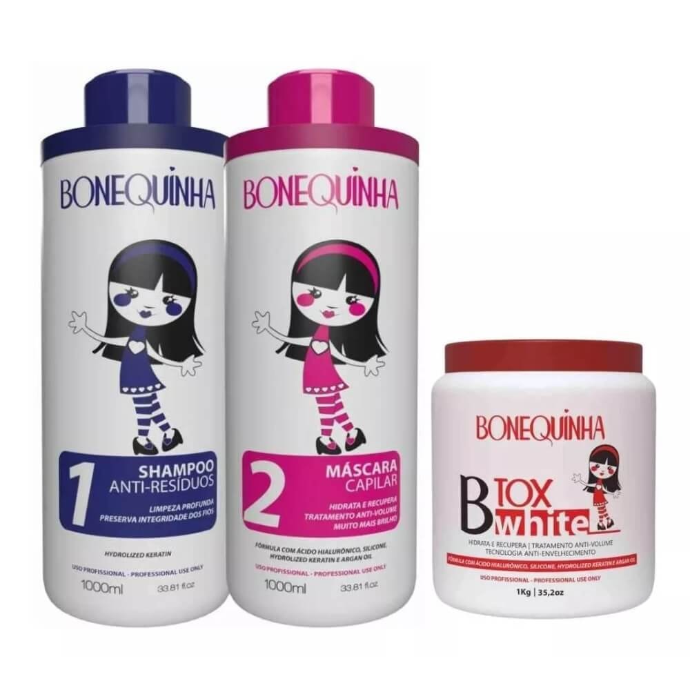 Bonequinha Escandalosa Redutora de Volume  (2 x 1 Litro) + Btox White