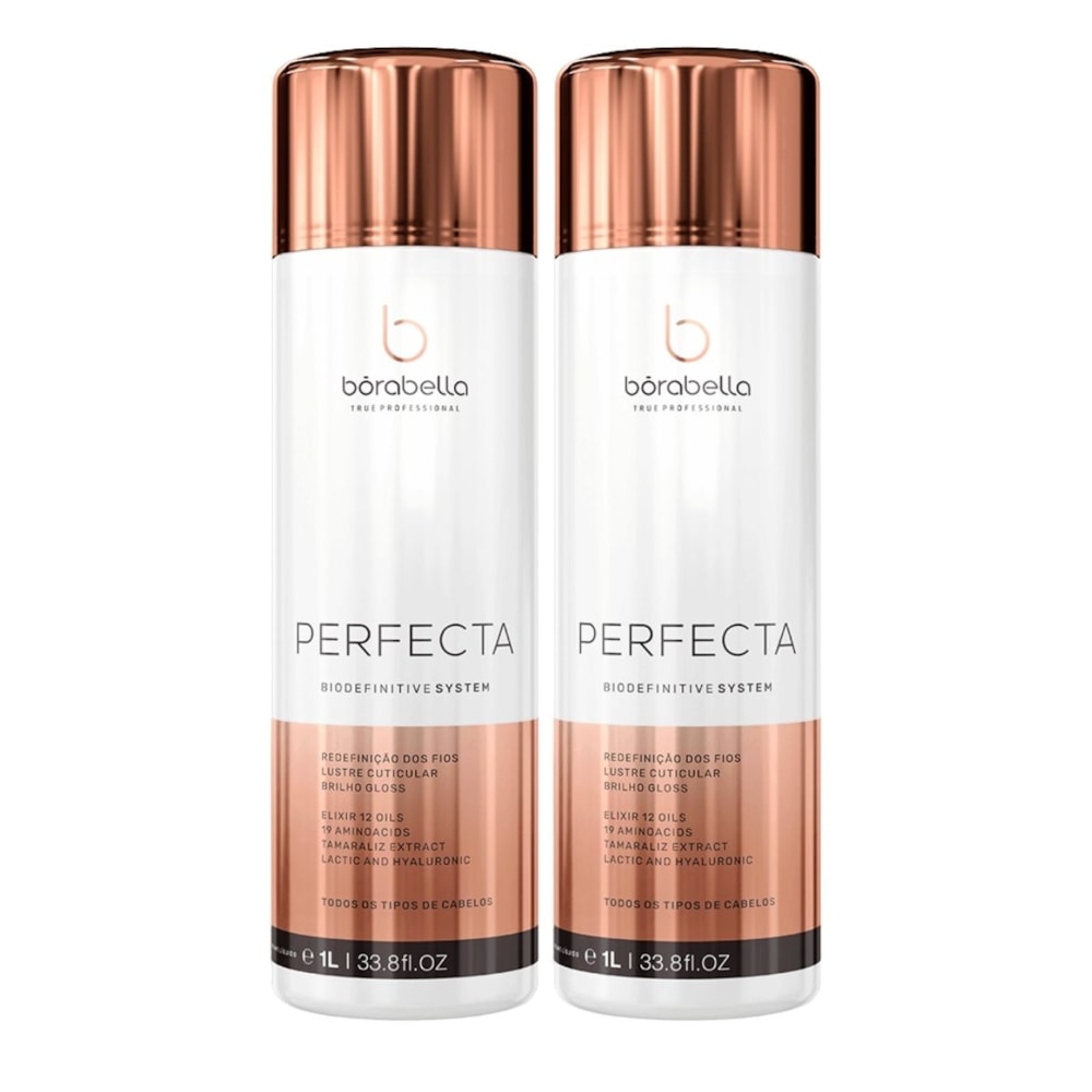Bórabella Perfecta Kit 2 Progressiva Bio Definitive 1000ml