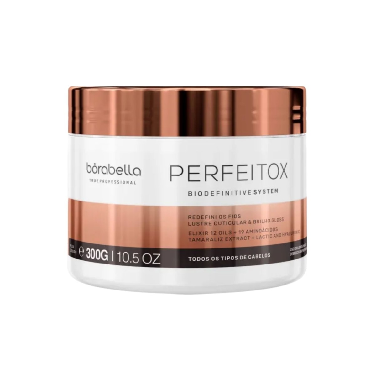Borabella Perfeitox Máscara Capilar Alinhamento e Nutrição 300 g Borabella Perfeitox Máscara Capilar Alinhamento e Nutrição 300 g